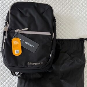 Porsche Design Black and Gray Backpack